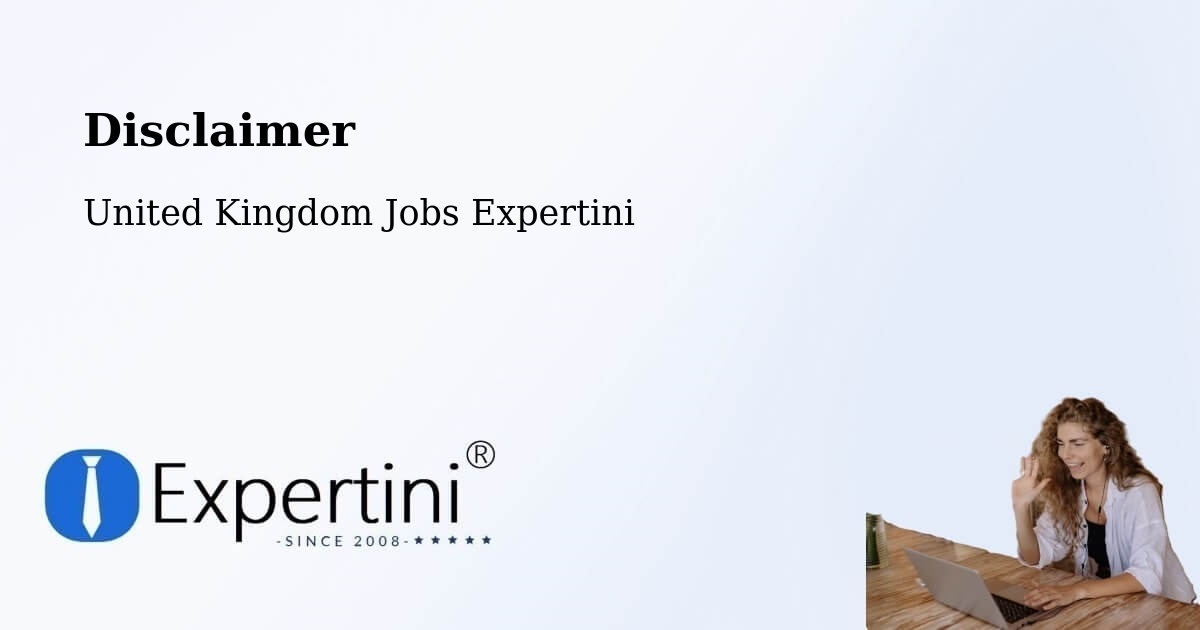 Disclaimer – Newtownabbey - United Kingdom Jobs Expertini